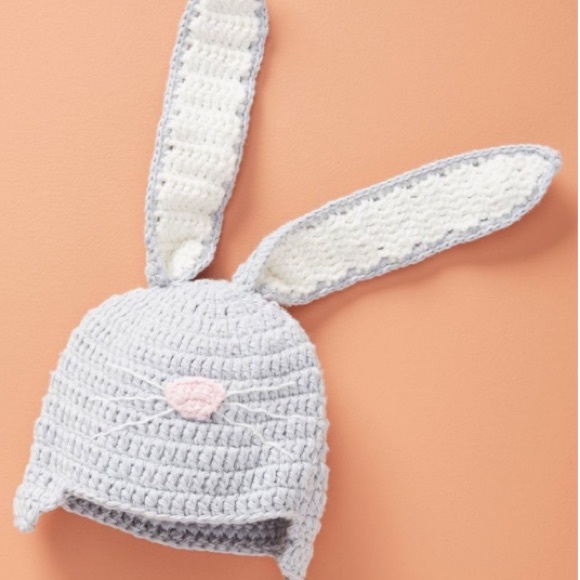 Anthropologie Other - Knit Baby Bunny Hat